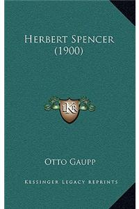 Herbert Spencer (1900)