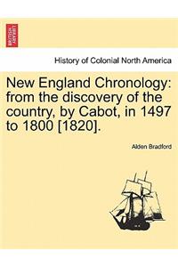 New England Chronology