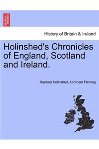 Holinshed's Chronicles of England, Scotland and Ireland. Vol. VI.