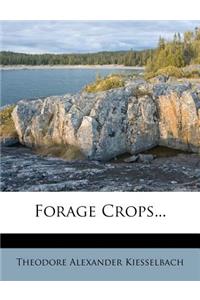 Forage Crops...