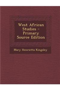 West African Studies