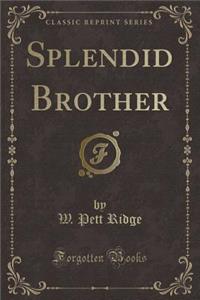 Splendid Brother (Classic Reprint)