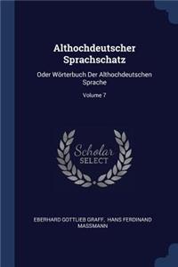 Althochdeutscher Sprachschatz