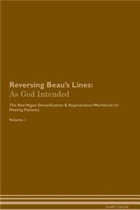 Reversing Beau's Lines