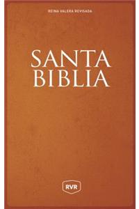 Santa Biblia Reina Valera Revisada Rvr, Letra Extra Grande, Tamaño Manual, Letra Roja, Rústica