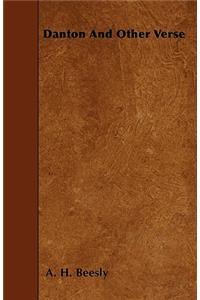 Danton And Other Verse