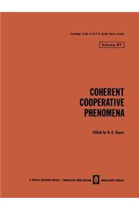 Coherent Cooperative Phenomena