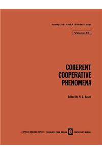 Coherent Cooperative Phenomena