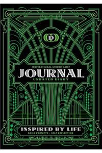 Inspirational Guided Daily Journal Undated Diary