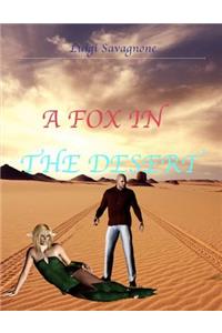 A fox in the desert