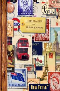 Trip Planner and Travel Journal: Vacation Planner & Diary for 4 Trips, with Checklists, Itinerary & More [ Softback Notebook * Large (8