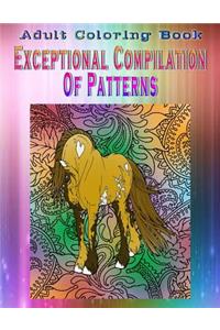 Adult Coloring Book Exceptional Compilation Of Patterns