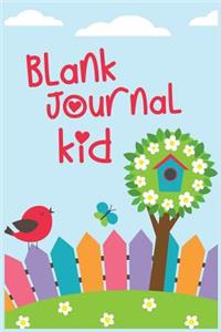 Blank Journal Kid