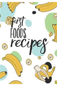 First Foods Recipes