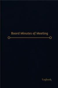 Board Minutes of Meeting