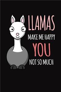 Llamas Make Me Happy You Not So Much