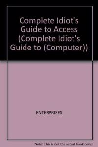 Complete Idiot's Guide to Access