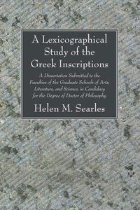 Lexicographical Study of the Greek Inscription