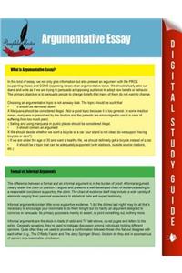 Argumentative Essay