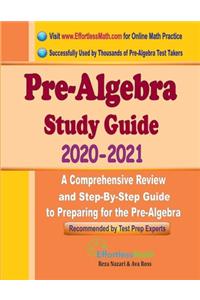 Pre-Algebra Study Guide 2020 - 2021