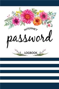 Internet Password Logbook