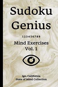 Sudoku Genius Mind Exercises Volume 1