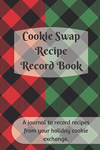 Cookie Swap Recipe Record Book