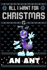 All I Want For Christmas Is An Ant