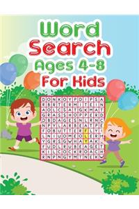 Word Search For Kids Ages 4-8