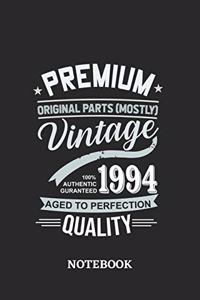 1994 Vintage Aged to Perfection Quality Notebook