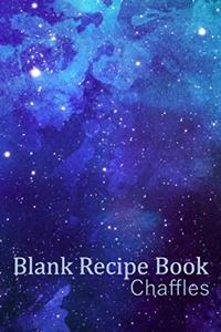 Chaffles Blank Recipe Book