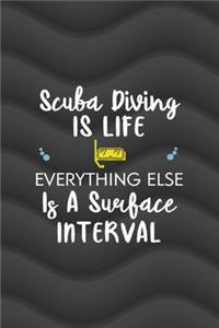 Scuba Diving Is Life Everything Else Is A Surface Interval
