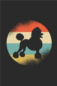 Poodle With Retro Circle
