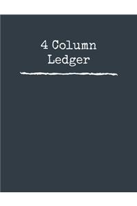 4 Column Ledger