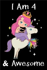 I Am 4 & Awesome
