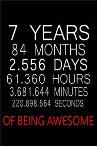 7 Years Of Being Awesome