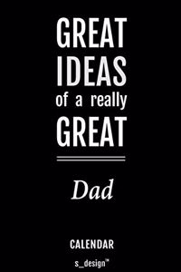 Calendar for Dads / Dad
