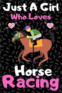 Just a girl who loves horse racing