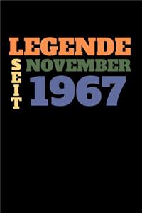 Legende seit November 1967