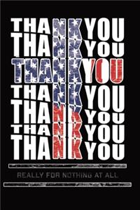 Notizbuch - Thank You