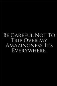 Be Careful Not To Trip Over My
