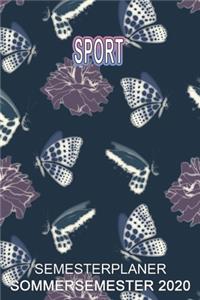 Sport Semesterplaner - Sommersemester 2020