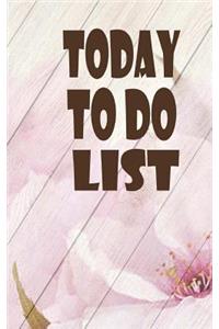 Today to do List: 5x8" - 120 Page, Today to do list, Things to do List, Daily checklist, Simple and efficient to get the things done without forgetting. To use as a s