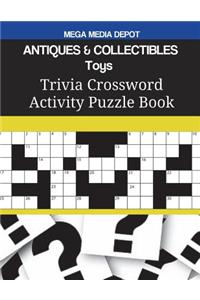 ANTIQUES & COLLECTIBLES Toys Trivia Crossword Activity Puzzle Book