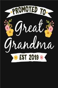 Promoted To Great Grandma Est 2019