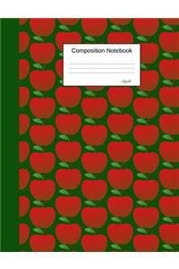Composition Notebook Apple
