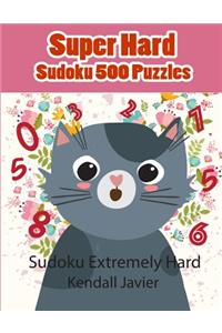 Super Hard Sudoku 500 Puzzles