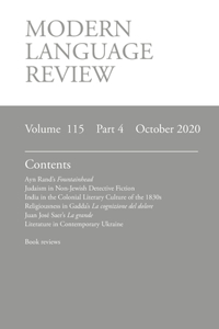 Modern Language Review (115