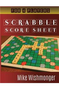 Scrabble Score Sheet