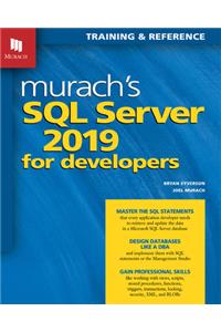 Murach's SQL Server 2019 for Developers